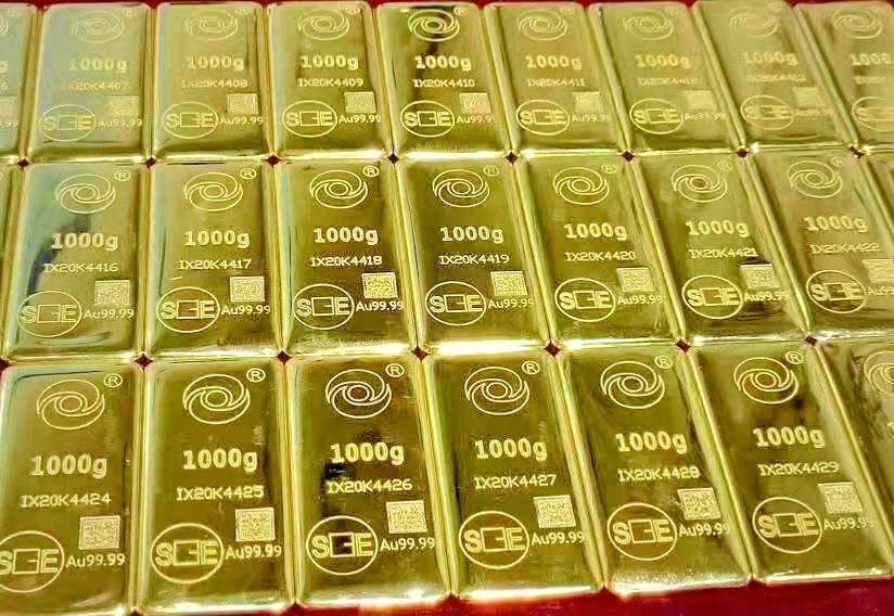 Au-1标准金锭1kg